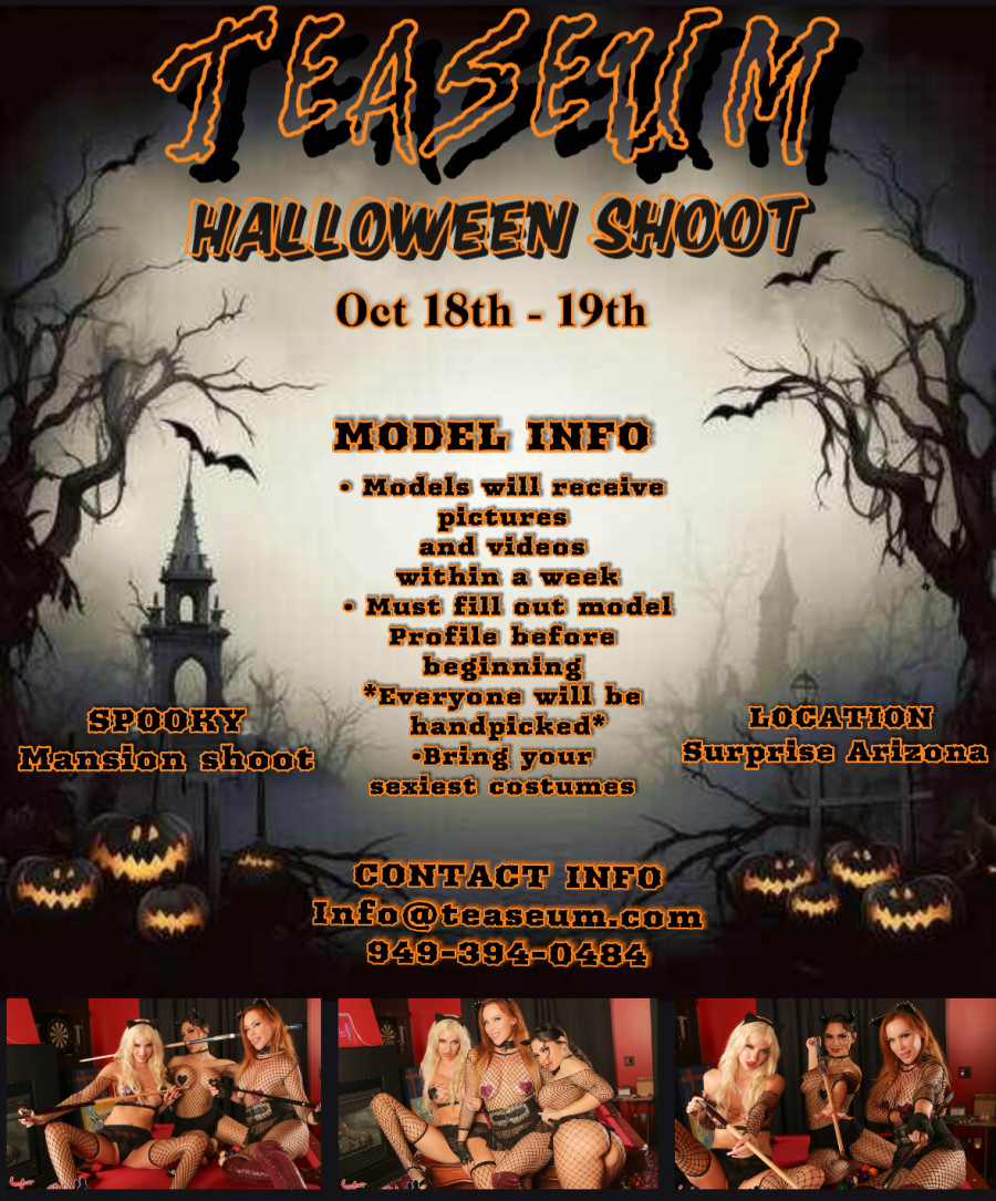 TeaseUm Halloween - Spooky Mansion Shoot 