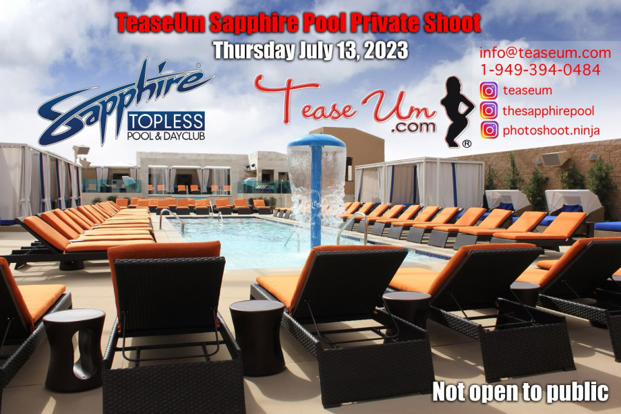 TeaseUm Sapphire Pool Private Shoot